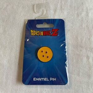 Dragon Ball, Z Yellow Enamel Pin